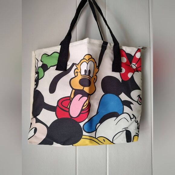 Disney Character Canvas Tote Bag - Picture 1 of 7